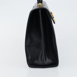 Salvatore Ferragamo Gancini Convertible Top Handle Bag Leather