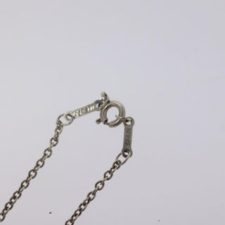 Tiffany & Co. Elsa Peretti Open Heart Pendant Necklace Sterling Silver