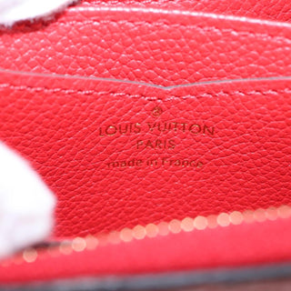 Louis Vuitton Porte-Monnaie Zippy Wallet monogramme empreinte