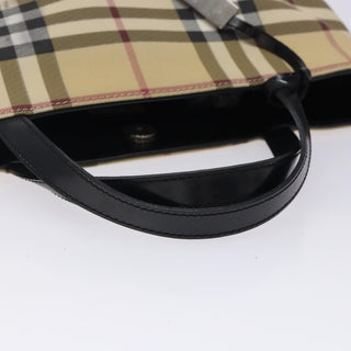 Burberry Nova Check Tote canvas check pattern