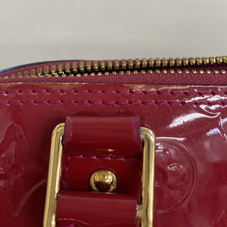 Louis Vuitton Alma Handbag Monogram Vernis