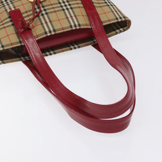 Burberry Nova Check Tote canvas check pattern