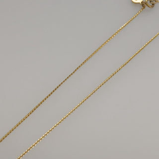 Christian Dior CD Pendant Necklace Gold-plated