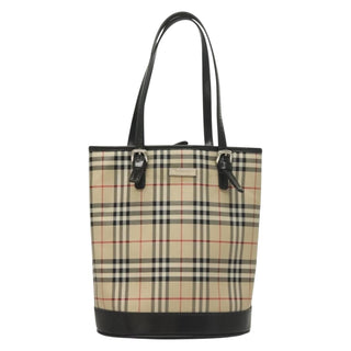 Burberry Nova Check Tote canvas check pattern