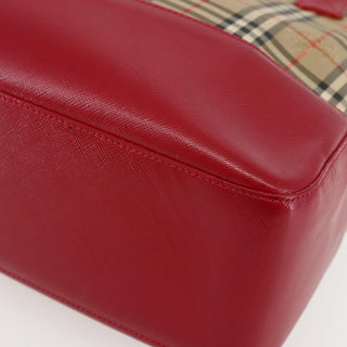 Burberry Nova Check Tote canvas check pattern