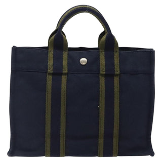 Hermes Fourre Tout Tote Canvas