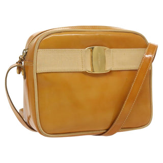 Salvatore Ferragamo Gancini Zip Pouch Leather