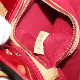 Louis Vuitton Reade Handbag Monogram Vernis