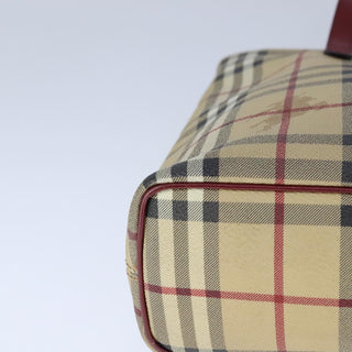 Burberry Top Handle Tote Haymarket Coated Canvas