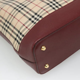 Burberry Nova Check Tote canvas check pattern