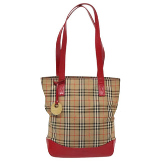 Burberry Nova Check Tote canvas check pattern