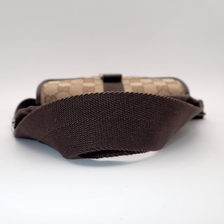 Gucci Buckle Belt Bag GG Canvas