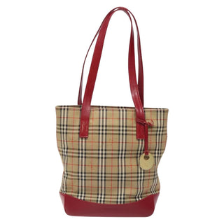 Burberry Nova Check Tote canvas check pattern