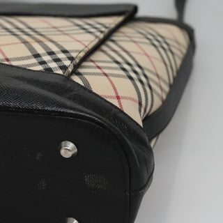 Burberry Shoulder Bag Nova Check Canvas