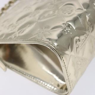 Chanel Lucky Symbols Pochette Embossed Quilted Patent