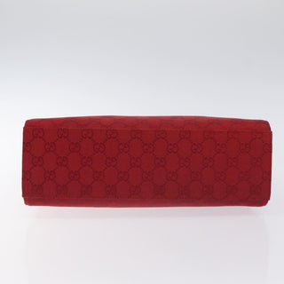 Gucci Vintage Bamboo Handle Tote Canvas