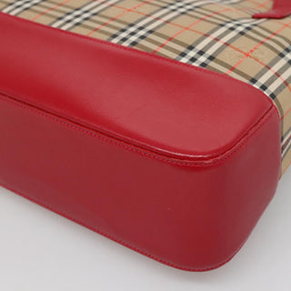 Burberry Nova Check Tote canvas check pattern