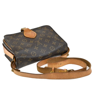 Louis Vuitton Cartouchiere Handbag Monogram Canvas