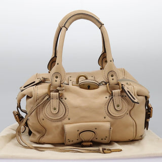 Chloe Paddington Lock Handbag Leather