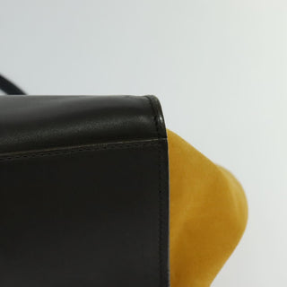 Celine Trapeze Bag Leather with Suede