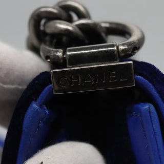 Chanel Boy Flap Bag Quilted Velvet