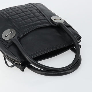 Chanel Vintage Button Tote Quilted Caviar