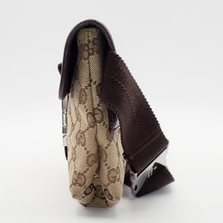 Gucci Buckle Belt Bag GG Canvas