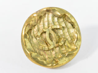 Chanel Logo CC Gold-plated