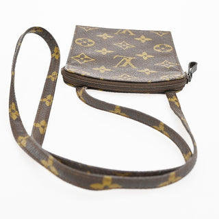 Louis Vuitton Pochette Secret Monogram canvas