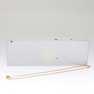 Christian Dior CD Pendant Necklace Metal