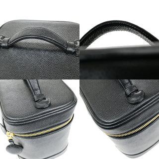 Chanel Vintage Timeless Vanity Case Caviar