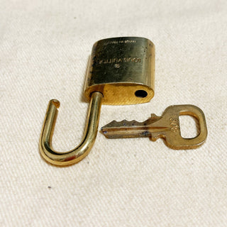 Louis Vuitton Cadenas Bag Charm Gold-plated