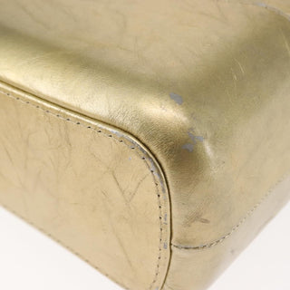 Chanel Gabrielle Hobo Quilted Metallic Aged Calfskin