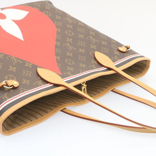 Louis Vuitton Neverfull NM Tote Limited Edition Game On Monogram Canvas