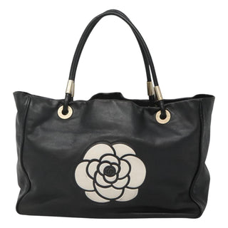 Chanel Camellia Tote Lambskin