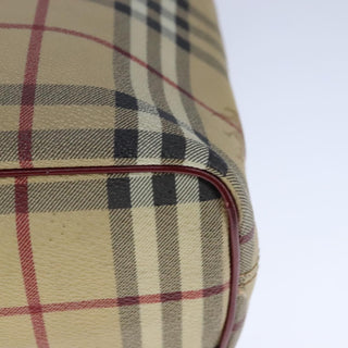 Burberry Top Handle Tote Haymarket Coated Canvas
