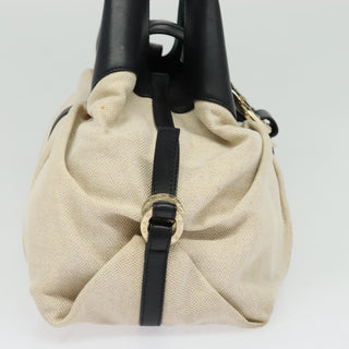 Bvlgari Chandra Hobo Canvas and Leather