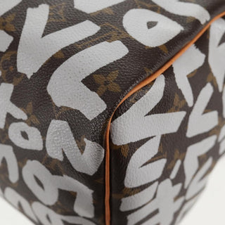 Louis Vuitton Speedy Handbag Limited Edition Monogram Graffiti