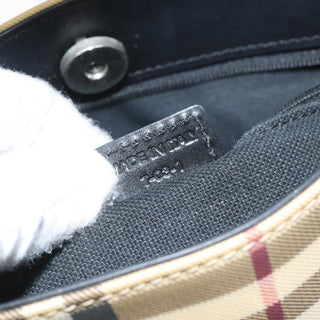 Burberry Top Handle Tote Nova Check Canvas