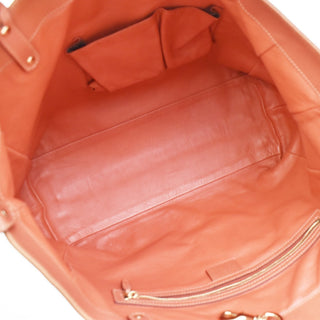 Gucci Soft Logo Tote Embossed Leather
