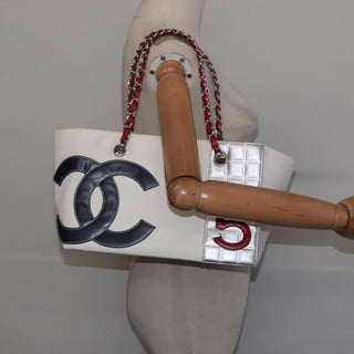 Chanel No.5 Tote Canvas and Leather