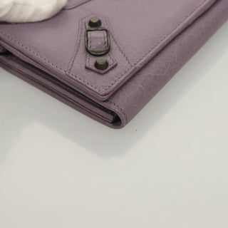 Balenciaga Classic Continental Zip Around Wallet Leather