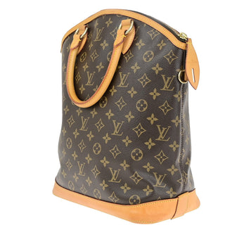 Louis Vuitton Lockit NM Handbag Monogram Canvas
