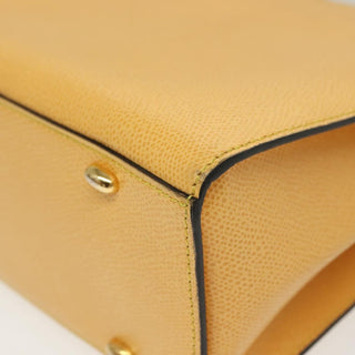 Celine Vintage Convertible Turnlock Top Handle Bag Leather