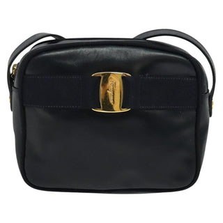 Salvatore Ferragamo Vala Shoulder Bag Leather