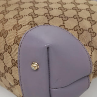 Gucci Convertible Belted Tote GG Canvas with Leather