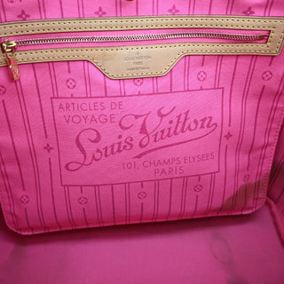 Louis Vuitton Neverfull Tote Limited Edition Monogram Roses