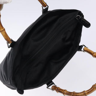 Gucci Vintage Bamboo Handle Tote Nylon