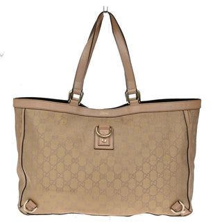 Gucci Abbey Tote GG Canvas with Leather