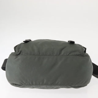 Prada Double Buckle Flap Messenger Bag Tessuto